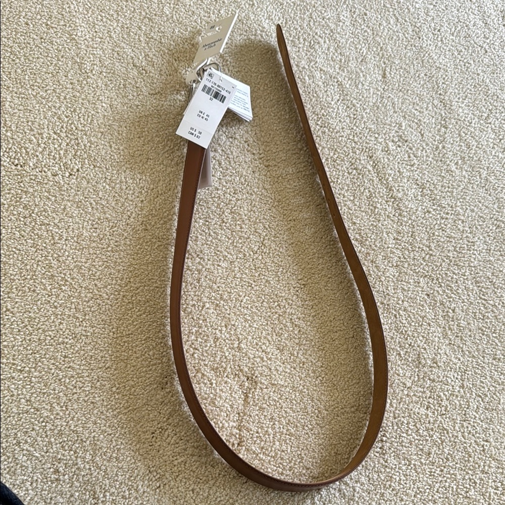 Women's Brown Leather Belt